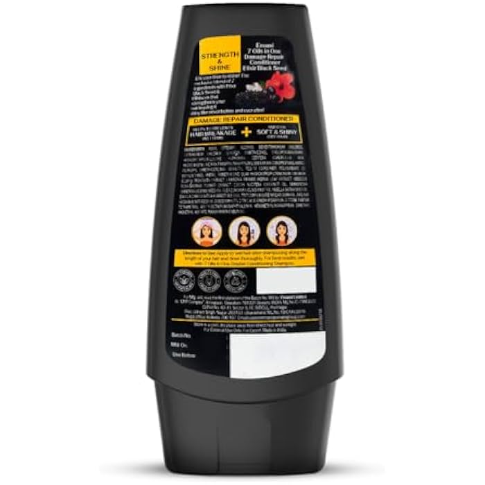 Emami 7 Oils in One Damage Repair Conditioner Elixir Black seed 200 ML - Image 2